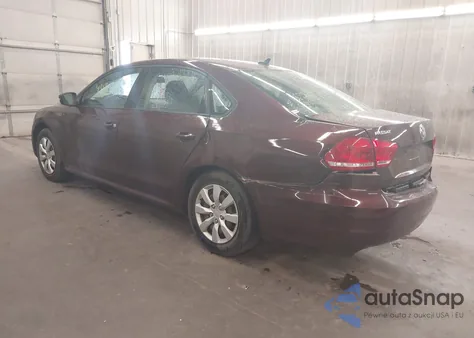 2014 Volkswagen Passat 1.8T S из США, поврежденный, VIN 1VWAS7A37EC023455